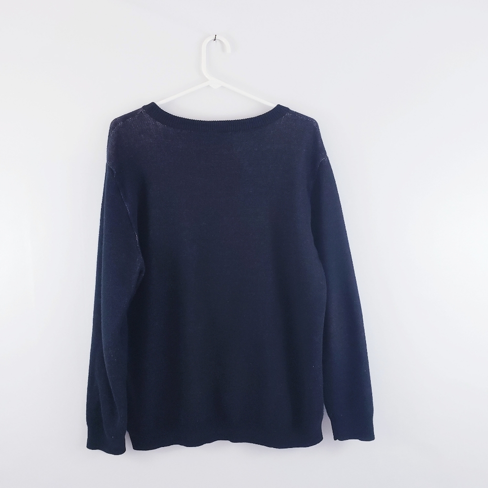 Rachel Comey Black Floral Sweater Peruvian made - Picture 6 of 8